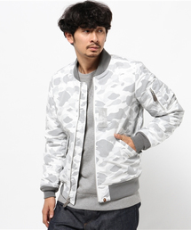 A BATHING APE | REFLECTION CAMO BOMBER JACKET(ミリタリージャケット)