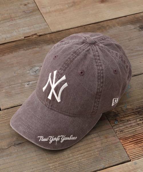 NEW ERA（ニューエラ）の「【NEW ERA(ニューエラ)】930 ACID WASH VISOR LOGO（キャップ・メンズ・ネイビー/その他1/ナチュラル/ブラック・FREE）」の4枚目の写真