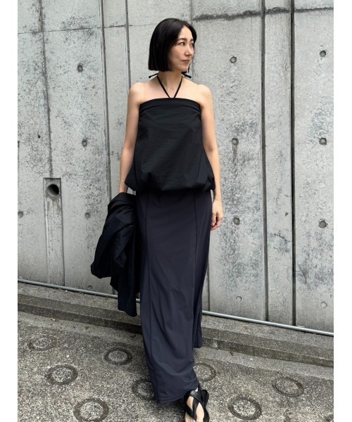 styling/(スタイリング)の「【S/S(エスバイエス)】<ウォッシャブル・UVカット>ロングスカート(スカート・レディース・ブラック/カーキ・0/1)」の17枚目の写真