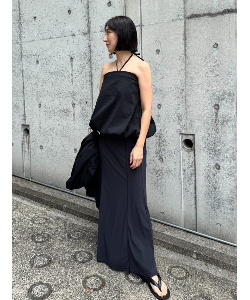 styling/(スタイリング)の「【S/S(エスバイエス)】<ウォッシャブル・UVカット>ロングスカート(スカート・レディース・ブラック/カーキ・0/1)」の16枚目の写真