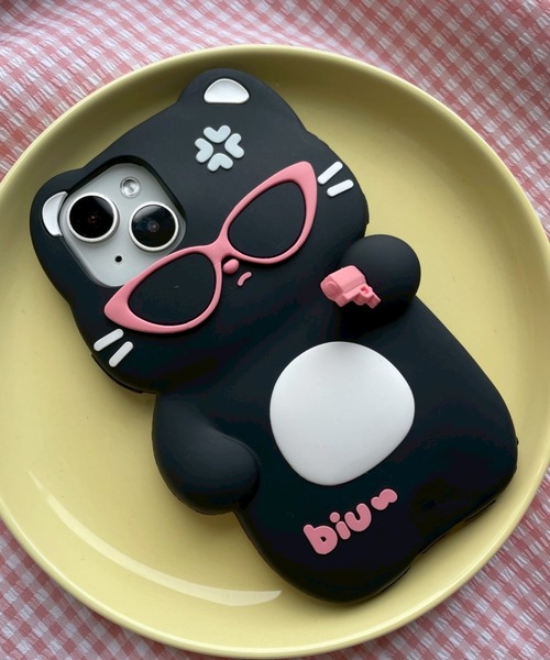 WEGO（ウィゴー）の「WEGO/ハンターcatiphoneケース（スマホケース/カバー・レディース・その他1/その他2・FREE）」の2枚目の写真