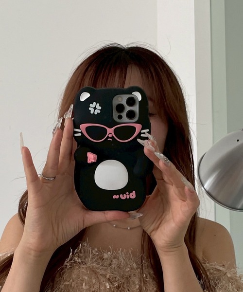 WEGO（ウィゴー）の「WEGO/ハンターcatiphoneケース（スマホケース/カバー・レディース・その他1/その他2・FREE）」の3枚目の写真