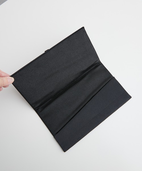 Callarus Black Formal(カラルスブラックフォーマル)の「喪服・礼服|フォーマルバック・袱紗セット〔Callarus〕(ハンドバッグ・レディース・ブラック・FREE)」の14枚目の写真