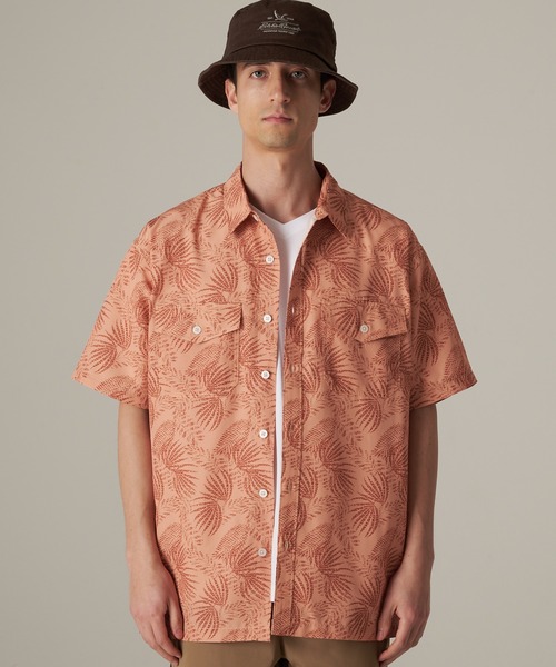 Eddie Bauer（エディーバウアー）の「マウンテン 半袖 シャツ（シャツ/ブラウス・メンズ・アイボリー/ダークオリーブ/オレンジ/ダークカーキ/パープル・M/L/XL/XXL/S）」の10枚目の写真