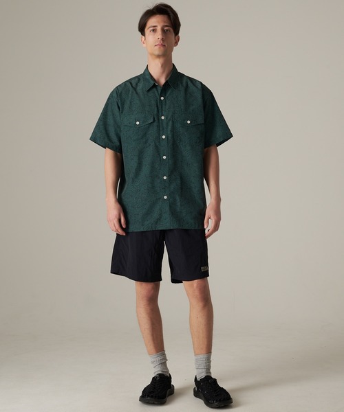 Eddie Bauer（エディーバウアー）の「マウンテン 半袖 シャツ（シャツ/ブラウス・メンズ・アイボリー/ダークオリーブ/オレンジ/ダークカーキ/パープル・M/L/XL/XXL/S）」の7枚目の写真