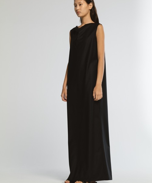 ワンピース LULEA - SUMMER WOOL DRAPED DRESS SUMMER WOOL DRAPE DRESS（ワンピース）｜CINOH（チノ）の