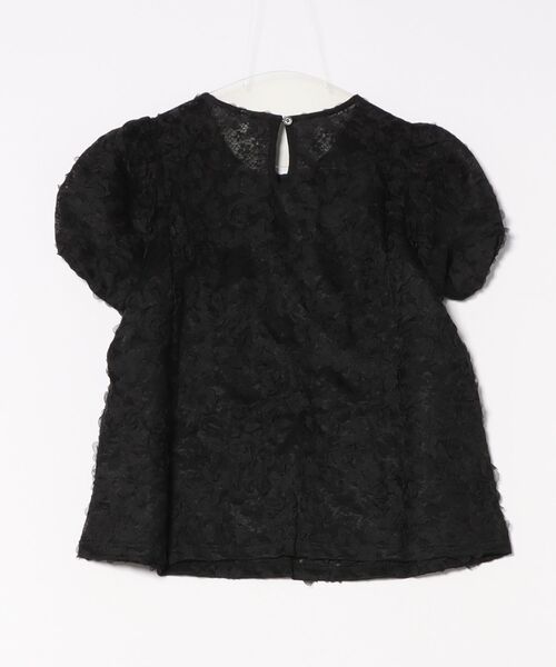 Lace Ladies(レースレディース)の「フラワー ジャガード クルーネック パフスリーブ プルオーバー(Tシャツ/カットソー・レディース・アイボリー/ブラック・FREE)」の16枚目の写真