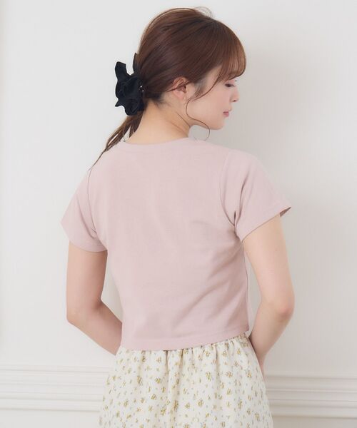ems excite(エムズエキサイト)の「catプリントTEE(Tシャツ/カットソー・レディース・オフホワイト/ブルー/ピンク・FREE)」の11枚目の写真