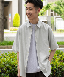 URBAN RESEARCH DOORS | ヘンプコットン レギュラーカラーシャツ(シャツ/ブラウス)