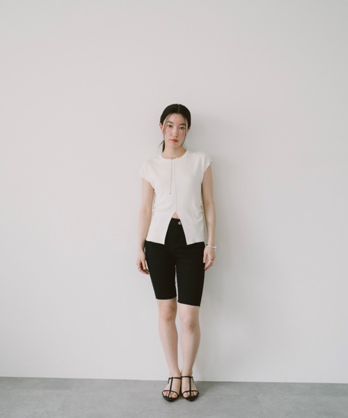 DRWCYS（ドロシーズ）の「サイドタックスリットトップス（ニット/セーター・レディース・グレー/アイボリー・FREE）」の21枚目の写真