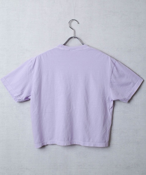 comfort colors(コンフォートカラーズ)の「【COMFORT COLORS】6.1oz レディース ピグメント ボクシーTシャツ(Tシャツ/カットソー・メンズ・スミクロ/ミント/ライトパープル・MEDIUM/LARGE)」の22枚目の写真