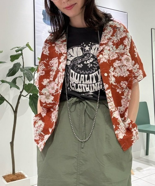 ブラウス シャツ 「Levi's」開襟シャツ レディース Levi's】開襟シャツ（シャツ/ブラウス）｜Levi's（リーバイス