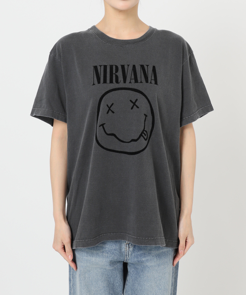 FRAMeWORK(フレームワーク)の「GOOD ROCK SPEED/グッドロックスピード NIRVANA(Tシャツ/カットソー・レディース・スミクロ・FREE)」の12枚目の写真