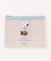 PEANUTS（ピーナッツ）の「PEANUTS/ピーナッツ メッシュフラットポーチ　JOURNEY（ポーチ・レディース）」