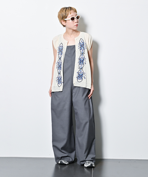CITYSHOP（シティーショップ）の「SQUARE NECK STRAIGHT ジャンプ