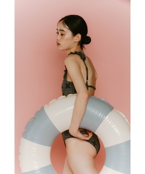 knuth marf 水着 back open flower swim suit（水着）｜Knuth Marf