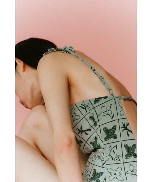 back open flower swim suit（水着）｜Knuth Marf（クヌースマーフ）の