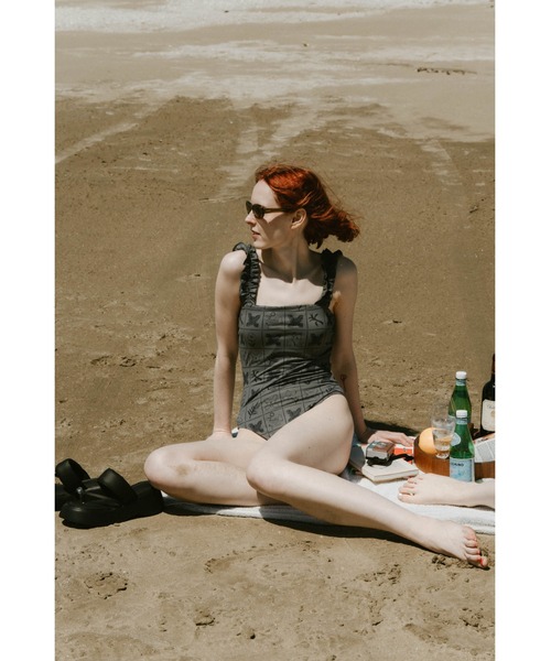 back open flower swim suit（水着）｜Knuth Marf（クヌースマーフ）の