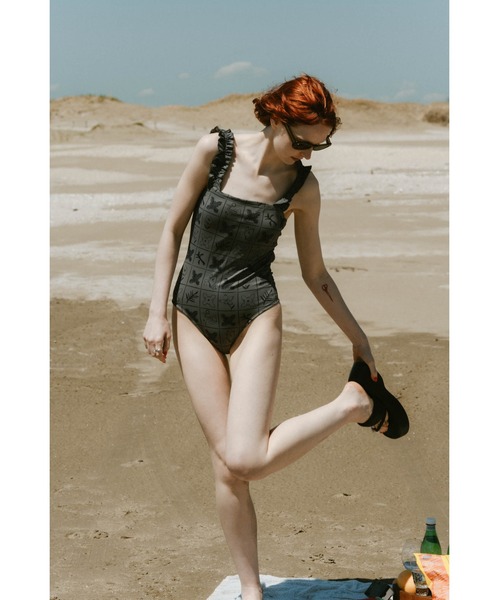 水着・ラッシュガード Knuth Marf flower paint swimwear Knuth Marf flower paint swimwear - メルカリ