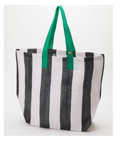 LILA&FLEUR(リラアンドフルール)の「Mothers Bag(トートバッグ・レディース・サックスブルー系/オレンジ系その他/ホワイト×ブラック/イエロー× ブルー/グリーン×オレンジ/ピンク系その他・ONE SIZE)」の1枚目の写真