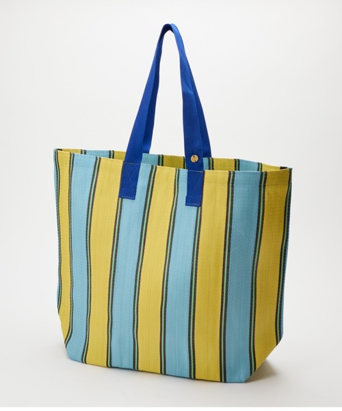 LILA&FLEUR(リラアンドフルール)の「Mothers Bag(トートバッグ・レディース・サックスブルー系/オレンジ系その他/ホワイト×ブラック/イエロー× ブルー/グリーン×オレンジ/ピンク系その他・ONE SIZE)」の11枚目の写真