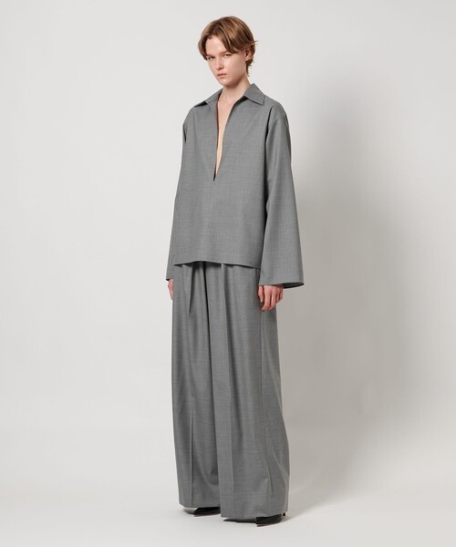 LOEFF（ロエフ）の「＜LOEFF＞W TORO バギー パンツ（その他パンツ・レディース・ネイビー/グレー・1/0/00）」の21枚目の写真