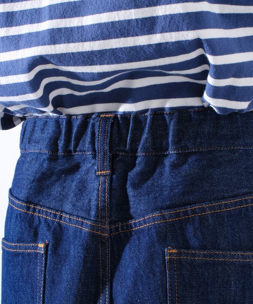 GLOSTER（グロスター）の「【WEB限定】フロントインタックワイドデニム（デニムパンツ・メンズ・インディゴブルー/ブラック・マルチサイズ）」の19枚目の写真