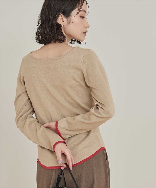 miette(ミエット)の「ホルターネックニットアンサンブル(ニット/セーター・レディース・ブラック/ベージュ/グレー/ホワイト・FREE)」の8枚目の写真
