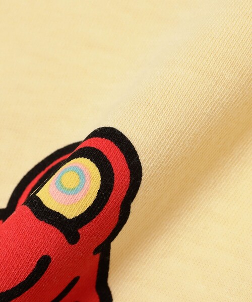 TOKYO CULTUART by BEAMS(トウキョウカルチャートバイビームス)の「フジサキ タクマ / BLOODY Tee(Tシャツ/カットソー・レディース・イエロー系その他2/チャコールグレー・X-LARGE/LARGE/SMALL/MEDIUM)」の9枚目の写真