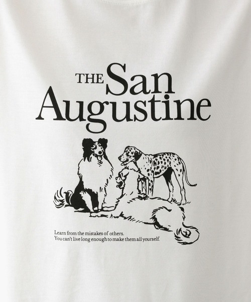 GLOBAL WORK(グローバルワーク)の「ヘビロッTEEアソートプリント/577891(Tシャツ/カットソー・レディース・ホワイト系1/ホワイト系2/ホワイト系3/ホワイト系5/ホワイト系4/スミクロ・MEDIUM/LARGE)」の13枚目の写真