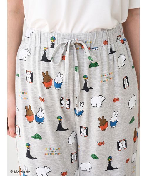新品♡ジェラートピケ 【Dick Bruna】【接触冷感】上下セット 楽天市場】ジェラートピケ gelato pique Dick Bruna 接触冷感 総
