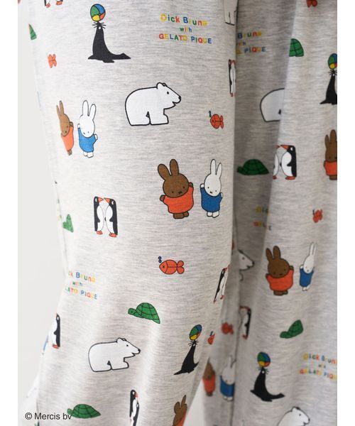 セール】【Dick Bruna】【接触冷感】総柄ロングパンツ（ルーム