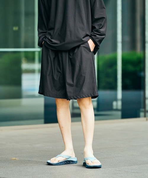 SUNNY  SPORTS（サニースポーツ）の「SUNNY SPORTS / サニースポーツ DRAWSTRING EASY SHORTS Primeflex イージーショーツ（その他パンツ・メンズ・ブラック/ブラウン/オリーブ・LARGE/MEDIUM）」の2枚目の写真