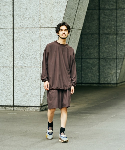 SUNNY  SPORTS（サニースポーツ）の「SUNNY SPORTS / サニースポーツ DRAWSTRING EASY SHORTS Primeflex イージーショーツ（その他パンツ・メンズ・ブラック/ブラウン/オリーブ・LARGE/MEDIUM）」の6枚目の写真