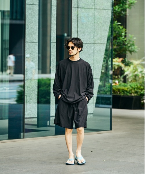 SUNNY  SPORTS（サニースポーツ）の「SUNNY SPORTS / サニースポーツ DRAWSTRING EASY SHORTS Primeflex イージーショーツ（その他パンツ・メンズ・ブラック/ブラウン/オリーブ・LARGE/MEDIUM）」の7枚目の写真