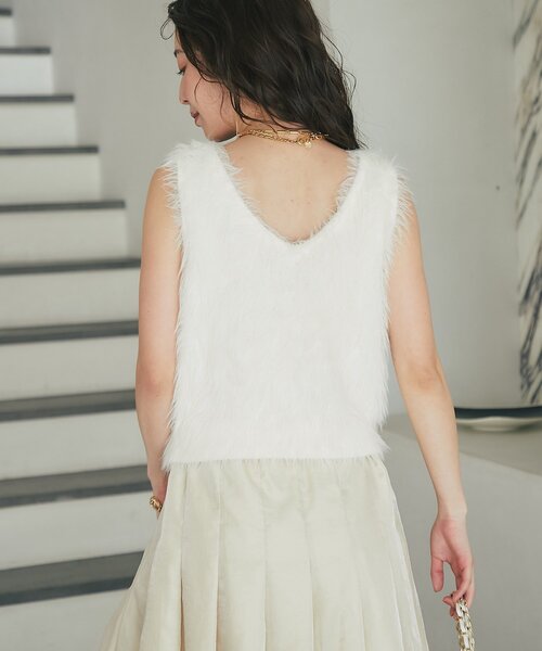 La boutique BonBon ロングフェザー2WAYニット ロングフェザー2WAYニット | La boutique BonBon(ラブティック