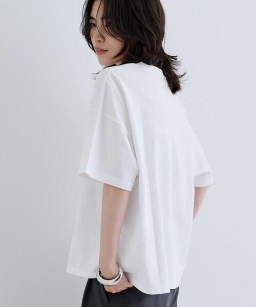 GALLEST（ギャレスト）の「【一部店舗限定】フォトプリントT（Tシャツ/カットソー・レディース・ホワイト系1/ホワイト系2・38）」の7枚目の写真