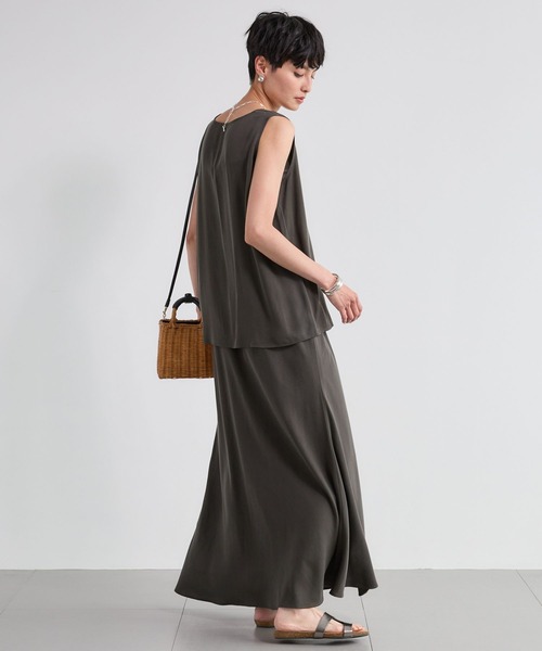 BARNYARDSTORM（バンヤードストーム）の「BARNYARDSTORM / フィブリルノースリプルオーバー＜セットアップ対応＞（タンクトップ・レディース・カーキ/ブラウン・FREE）」の8枚目の写真