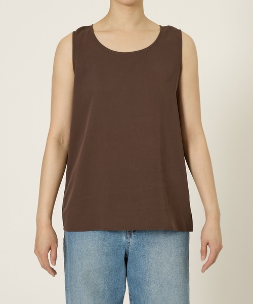 BARNYARDSTORM（バンヤードストーム）の「BARNYARDSTORM / フィブリルノースリプルオーバー＜セットアップ対応＞（タンクトップ・レディース・カーキ/ブラウン・FREE）」の16枚目の写真