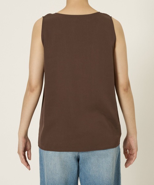 BARNYARDSTORM（バンヤードストーム）の「BARNYARDSTORM / フィブリルノースリプルオーバー＜セットアップ対応＞（タンクトップ・レディース・カーキ/ブラウン・FREE）」の18枚目の写真