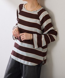 COLLAGE GALLARDAGALANTE | 袖フレアサテンTブラウス(シャツ/ブラウス)