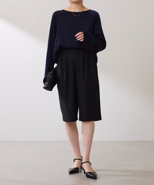 ⭐︎新品⭐︎COLLAGE GALLARDAGALANTE 袖フレアサテンTブラウス セール】袖フレアサテンTブラウス（シャツ/ブラウス）｜COLLAGE