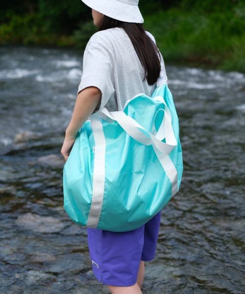 BROKEN BASE（ブロークンベース）の「2way Boston Bag（ボストンバッグ・メンズ・ライトブルー/ネイビー・フリー）」の2枚目の写真