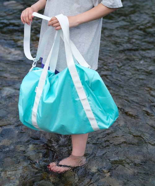 BROKEN BASE（ブロークンベース）の「2way Boston Bag（ボストンバッグ・メンズ・ライトブルー/ネイビー・フリー）」の17枚目の写真