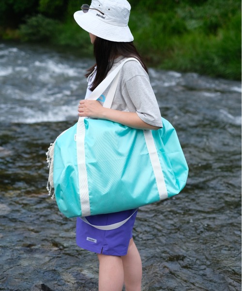 BROKEN BASE（ブロークンベース）の「2way Boston Bag（ボストンバッグ・メンズ・ライトブルー/ネイビー・フリー）」の18枚目の写真