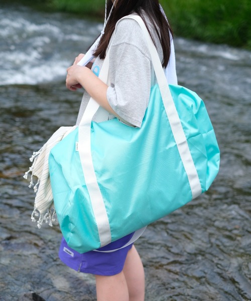 BROKEN BASE（ブロークンベース）の「2way Boston Bag（ボストンバッグ・メンズ・ライトブルー/ネイビー・フリー）」の20枚目の写真