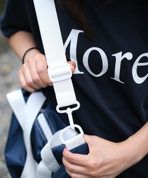 BROKEN BASE（ブロークンベース）の「2way Boston Bag（ボストンバッグ・メンズ・ライトブルー/ネイビー・フリー）」の11枚目の写真