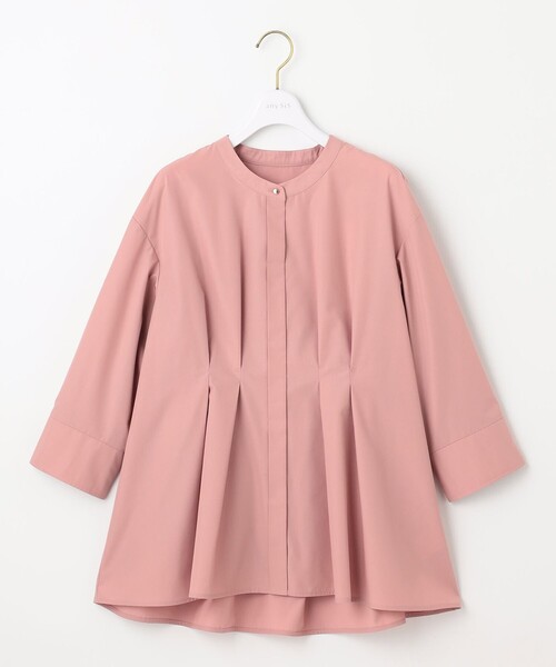 ANY SIS(エニィスィス)の「ウエストタックチュニック ブラウス(シャツ/ブラウス・レディース・ピンク系/パイングリーン系/ダルブルー系・MEDIUM)」の11枚目の写真