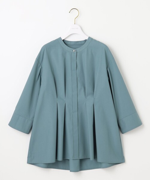 ANY SIS(エニィスィス)の「ウエストタックチュニック ブラウス(シャツ/ブラウス・レディース・ピンク系/パイングリーン系/ダルブルー系・MEDIUM)」の12枚目の写真