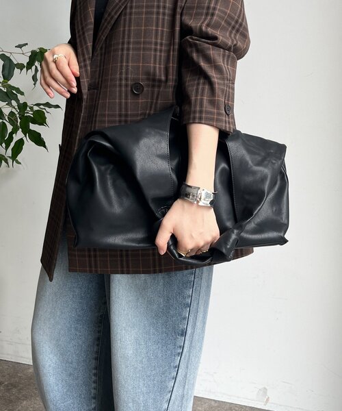 DouDou（ドゥドゥ）の「【WEB限定】ワンショルダーバッグ（ショルダーバッグ・レディース・ベージュ/ブラウン/ブラック/シルバー・FREE）」の7枚目の写真